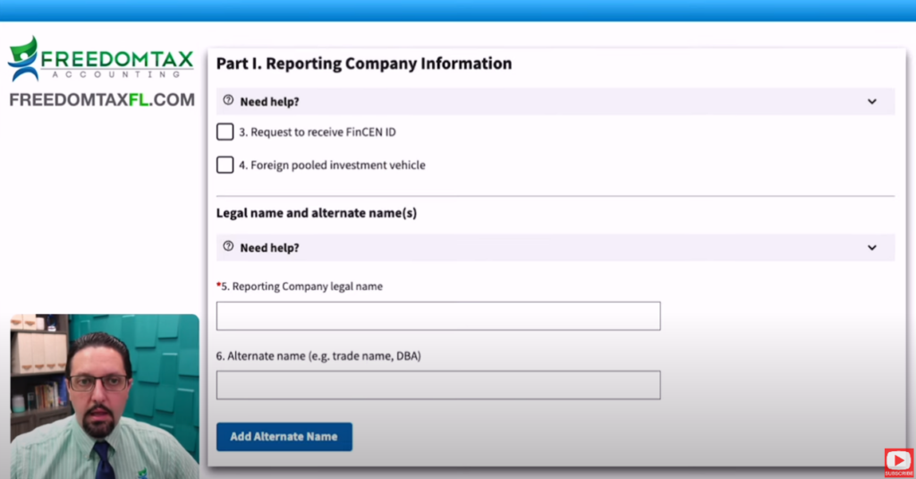 FINCEN BOI Report (Step By Step Instructions Guide) | FreedomTax ...